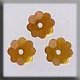 13007 Crystal Treasures-Margarita 6mm Topaz Ab (Qty. 3) THUMBNAIL